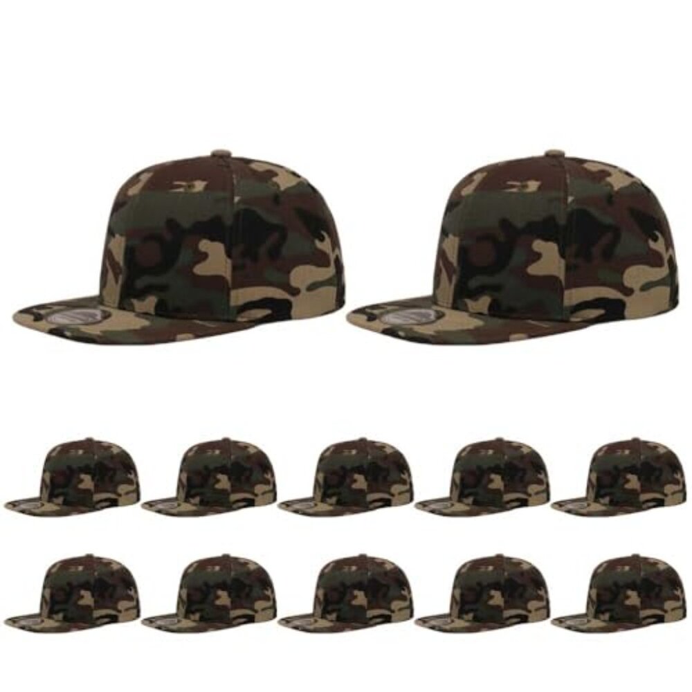 Snapback Baseball Caps Flat Brim Adjustable Hip H… - image 2